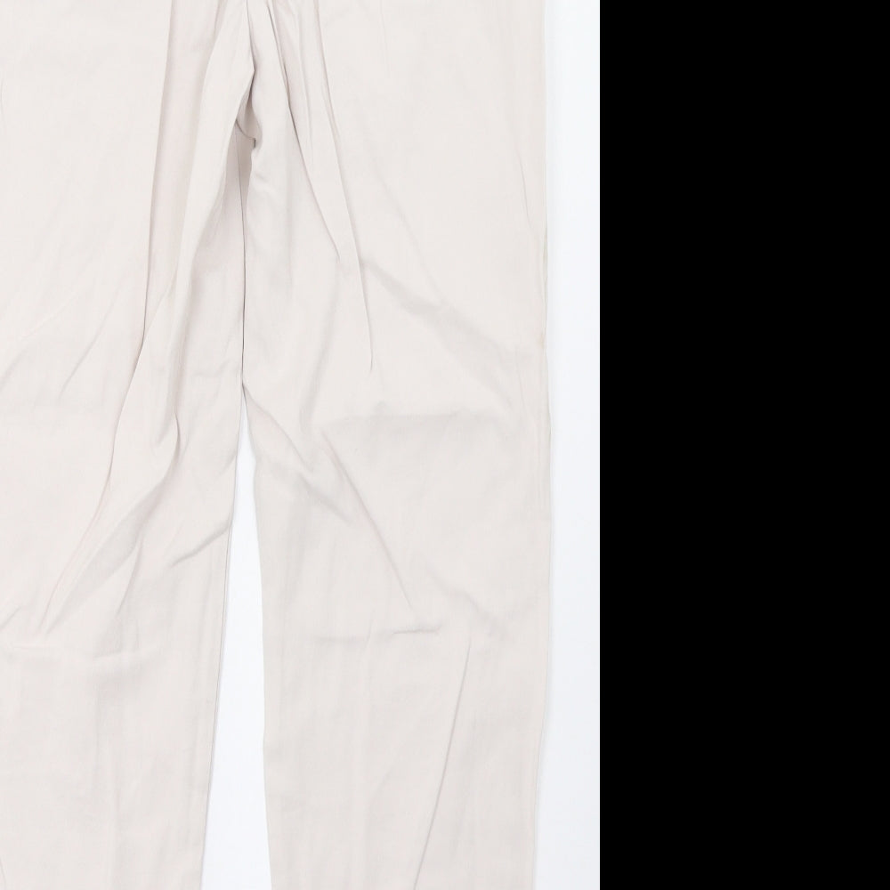 Zara Womens Pink   Trousers  Size S L26 in