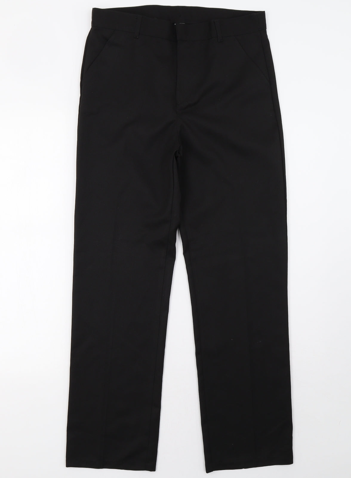 F&F Boys Black    Trousers Size 14-15 Years