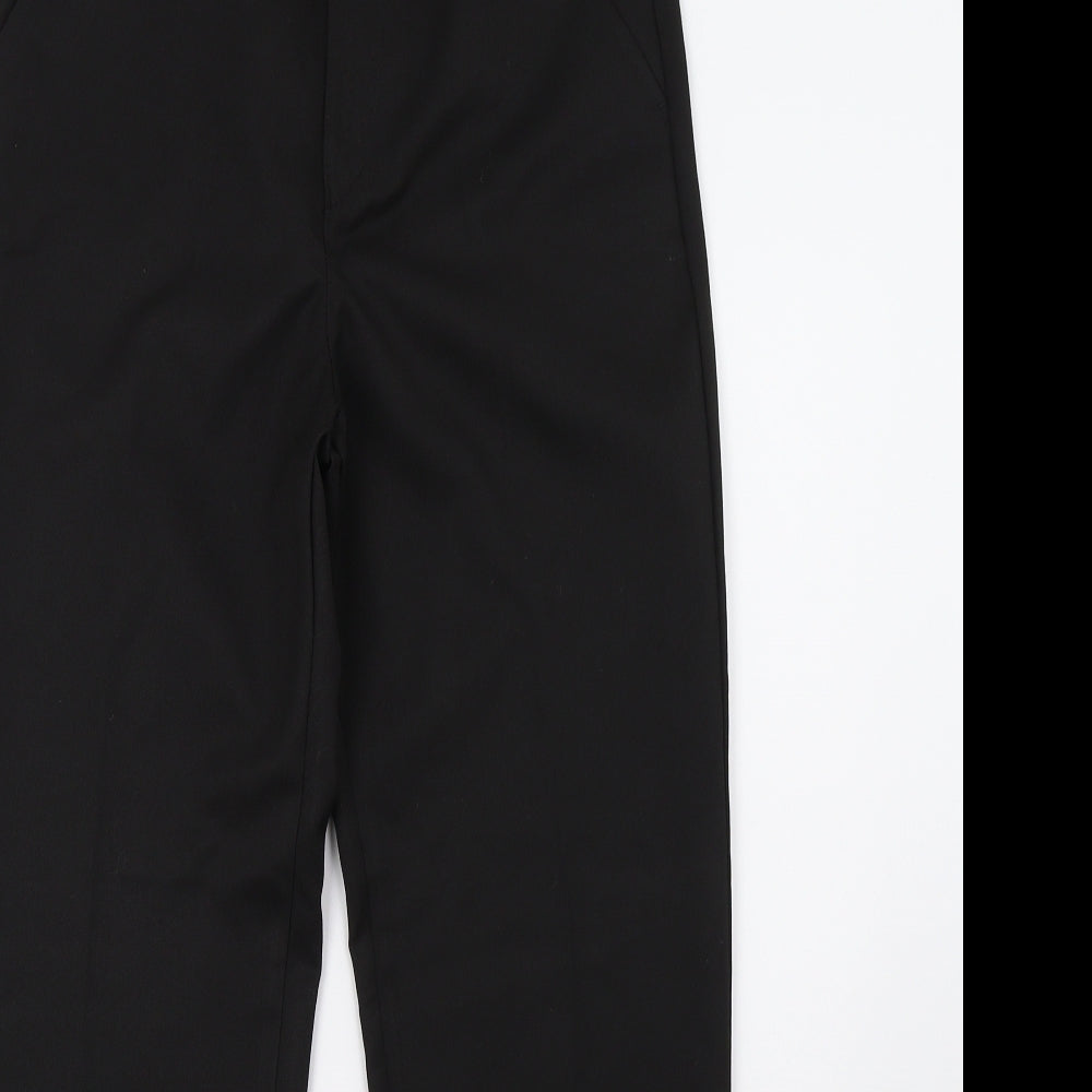 F&F Boys Black    Trousers Size 14-15 Years