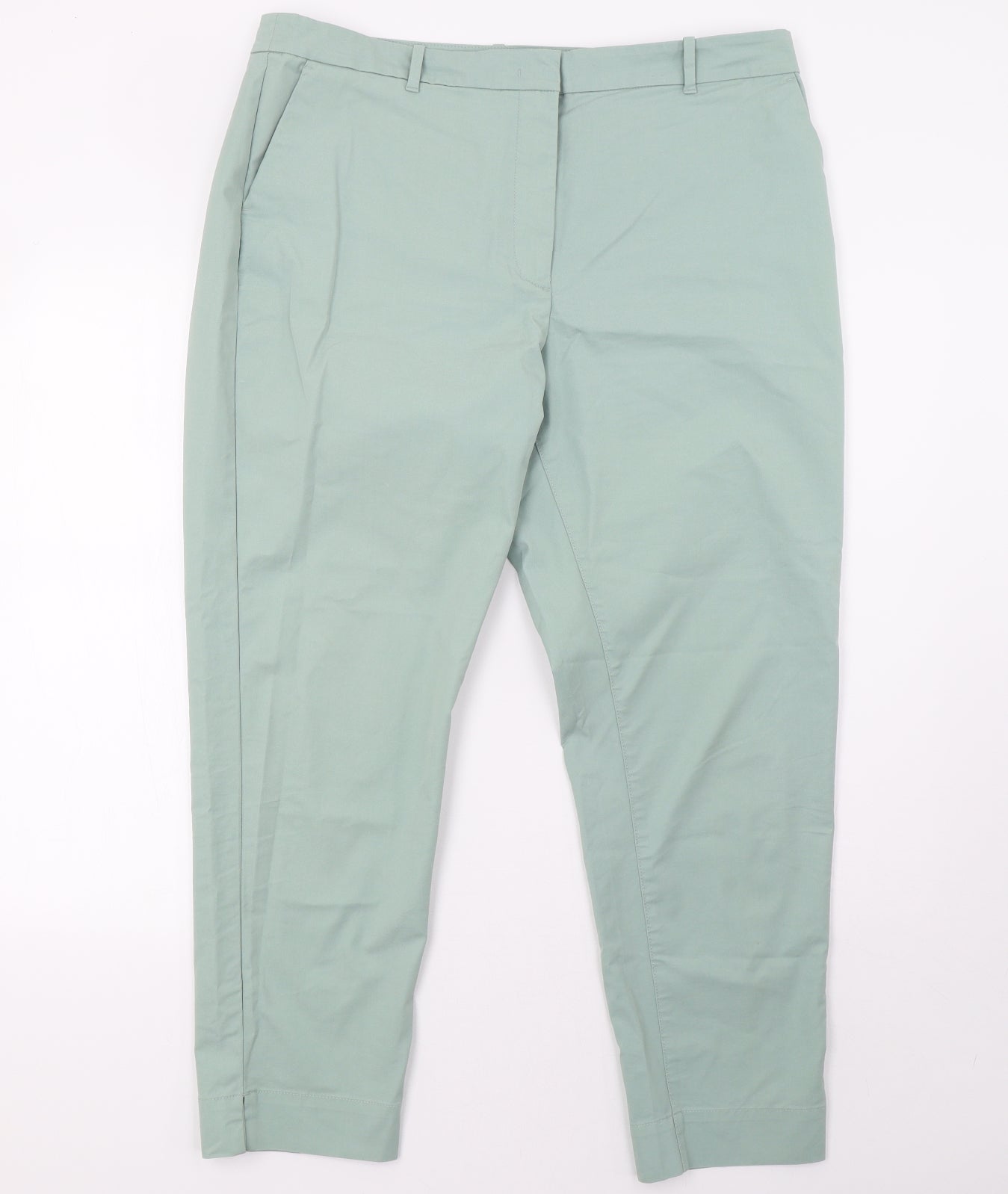 Marks and Spencer Womens Green   Trousers  Size 16 L30 in