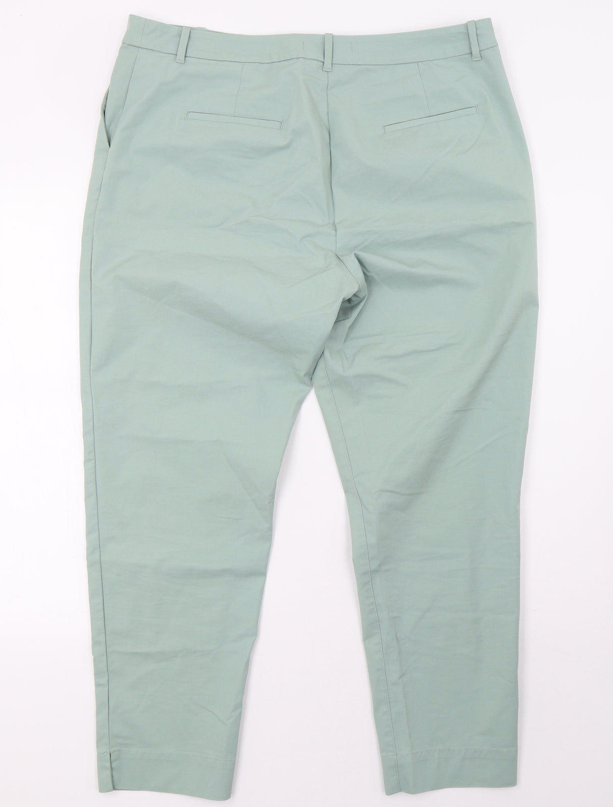 Marks and Spencer Womens Green   Trousers  Size 16 L30 in