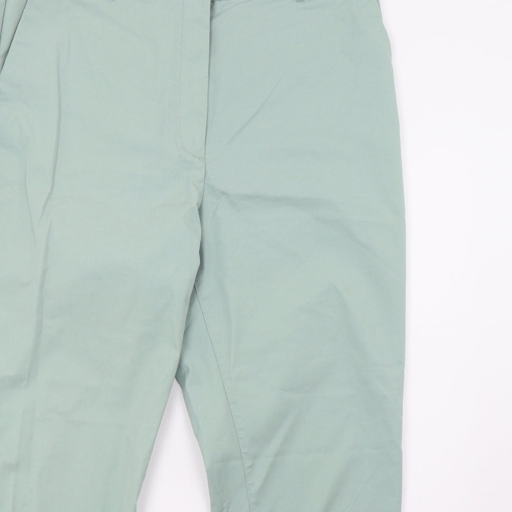Marks and Spencer Womens Green   Trousers  Size 16 L30 in