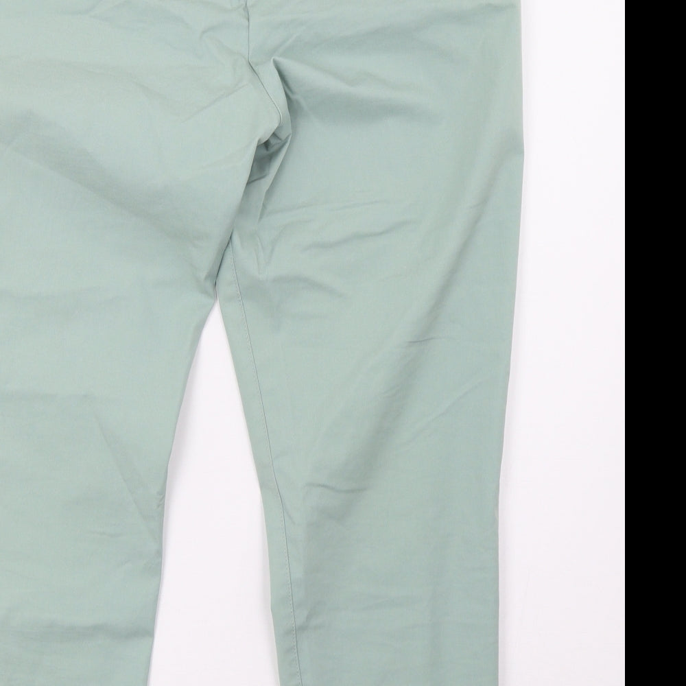 Marks and Spencer Womens Green   Trousers  Size 16 L30 in
