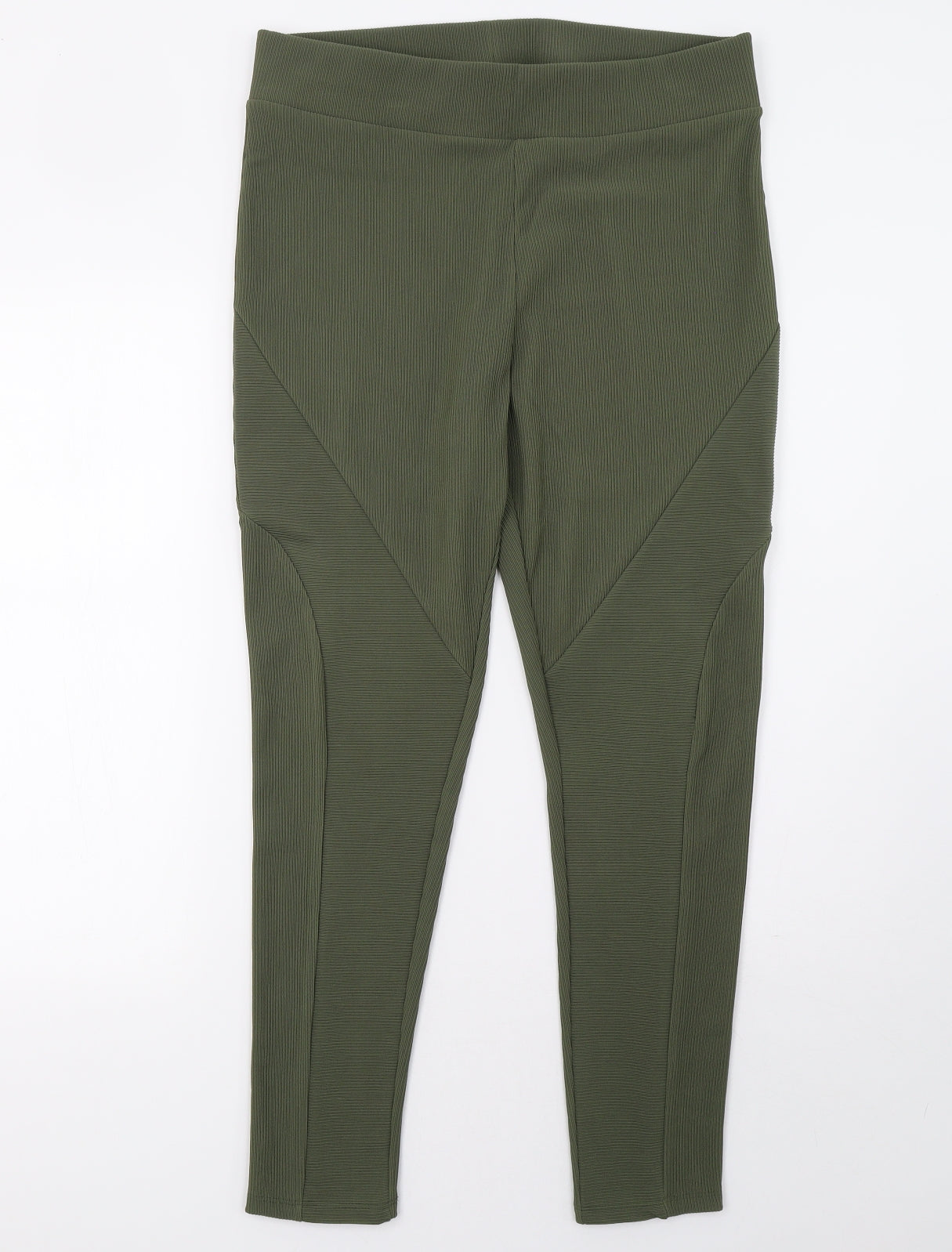 Marks and Spencer Womens Green   Trousers  Size 16 L28 in