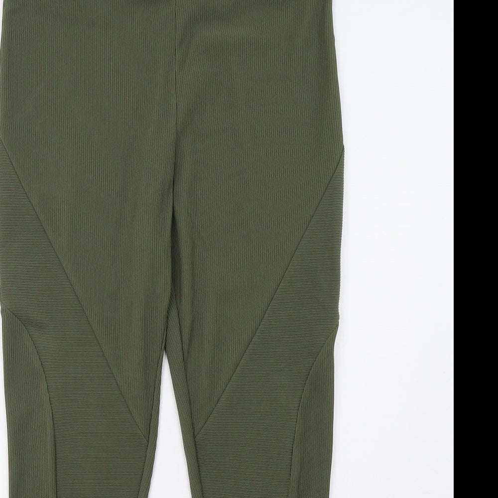 Marks and Spencer Womens Green   Trousers  Size 16 L28 in