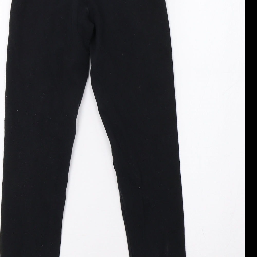 Marks and Spencer Girls Black   Snow Pants Trousers Size 11 Years