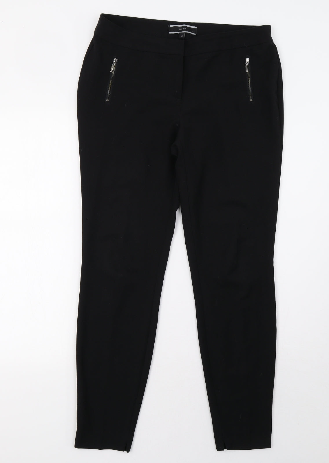 NEXT Womens Black   Trousers  Size 10 L30 in