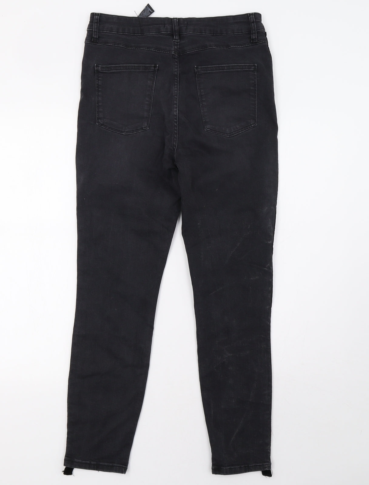 Zara Womens Grey  Denim Skinny Jeans Size 10 L30 in