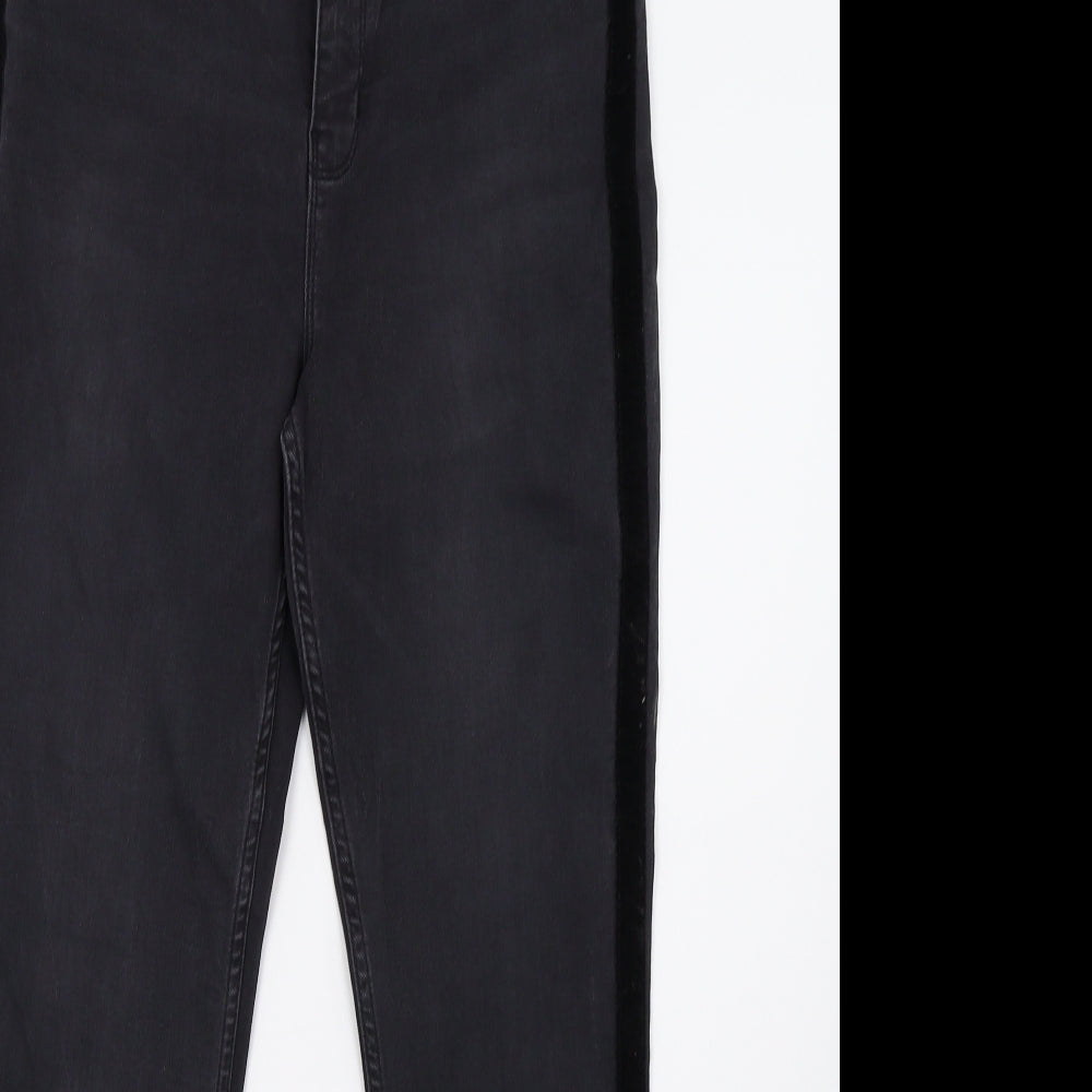 Zara Womens Grey  Denim Skinny Jeans Size 10 L30 in