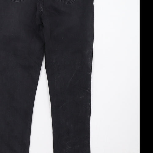 Zara Womens Grey  Denim Skinny Jeans Size 10 L30 in