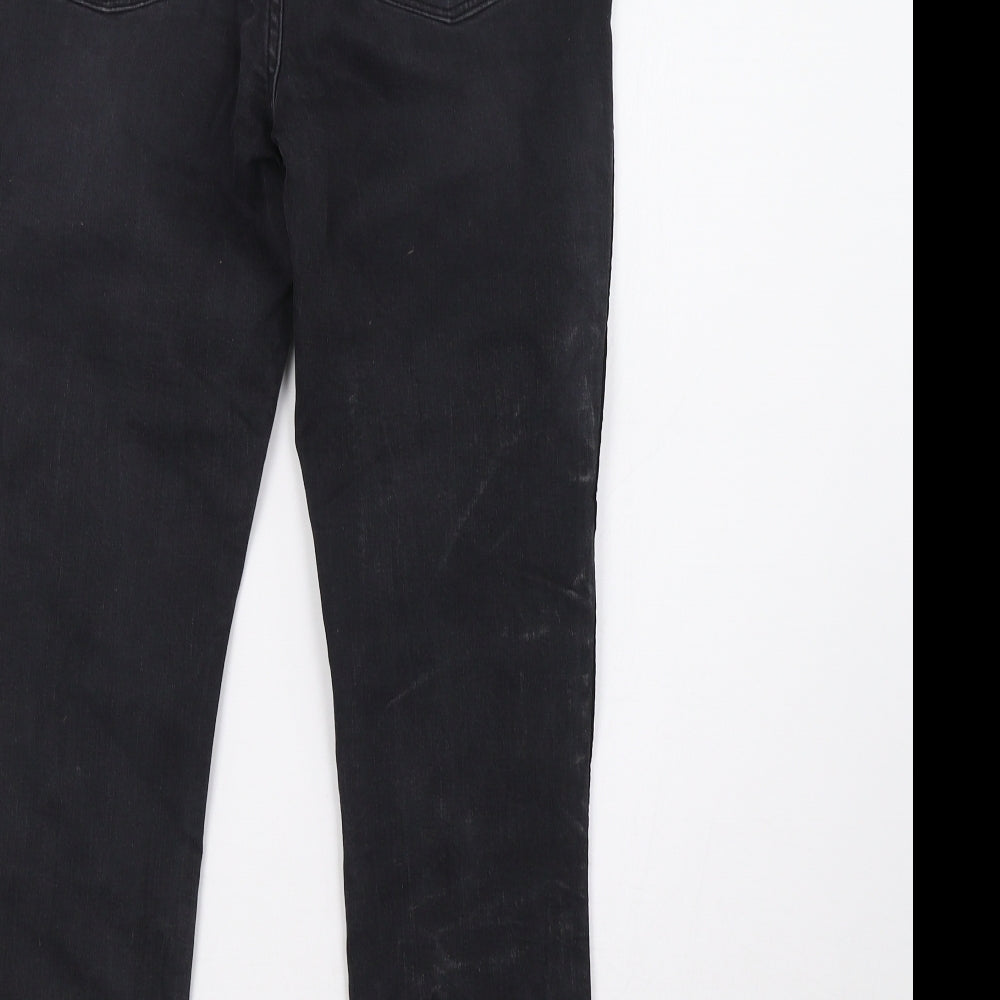 Zara Womens Grey  Denim Skinny Jeans Size 10 L30 in