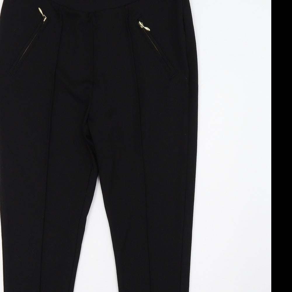 Matalan Womens Black   Trousers  Size 14 L28 in