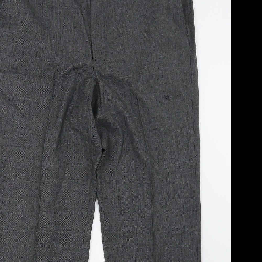 Marks and Spencer Mens Grey   Trousers  Size 38 L31 in