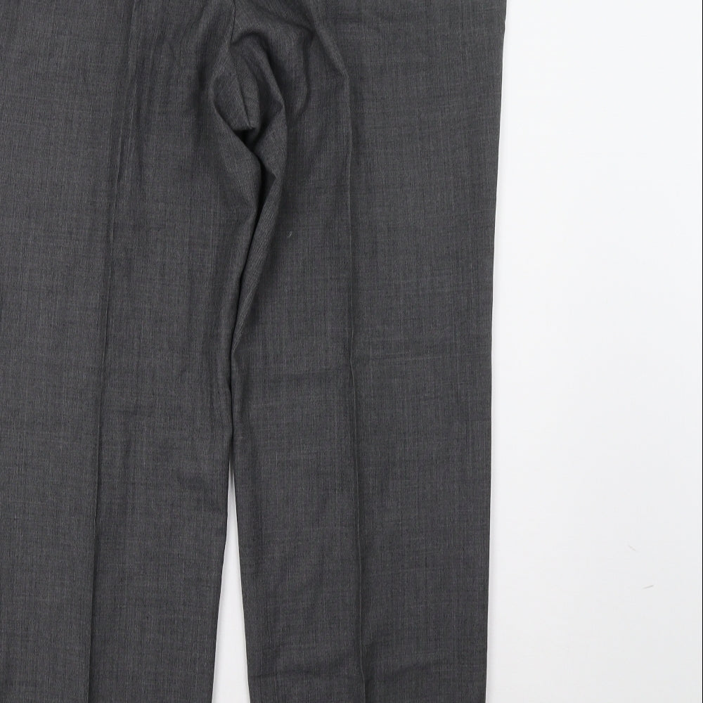 Marks and Spencer Mens Grey   Trousers  Size 38 L31 in