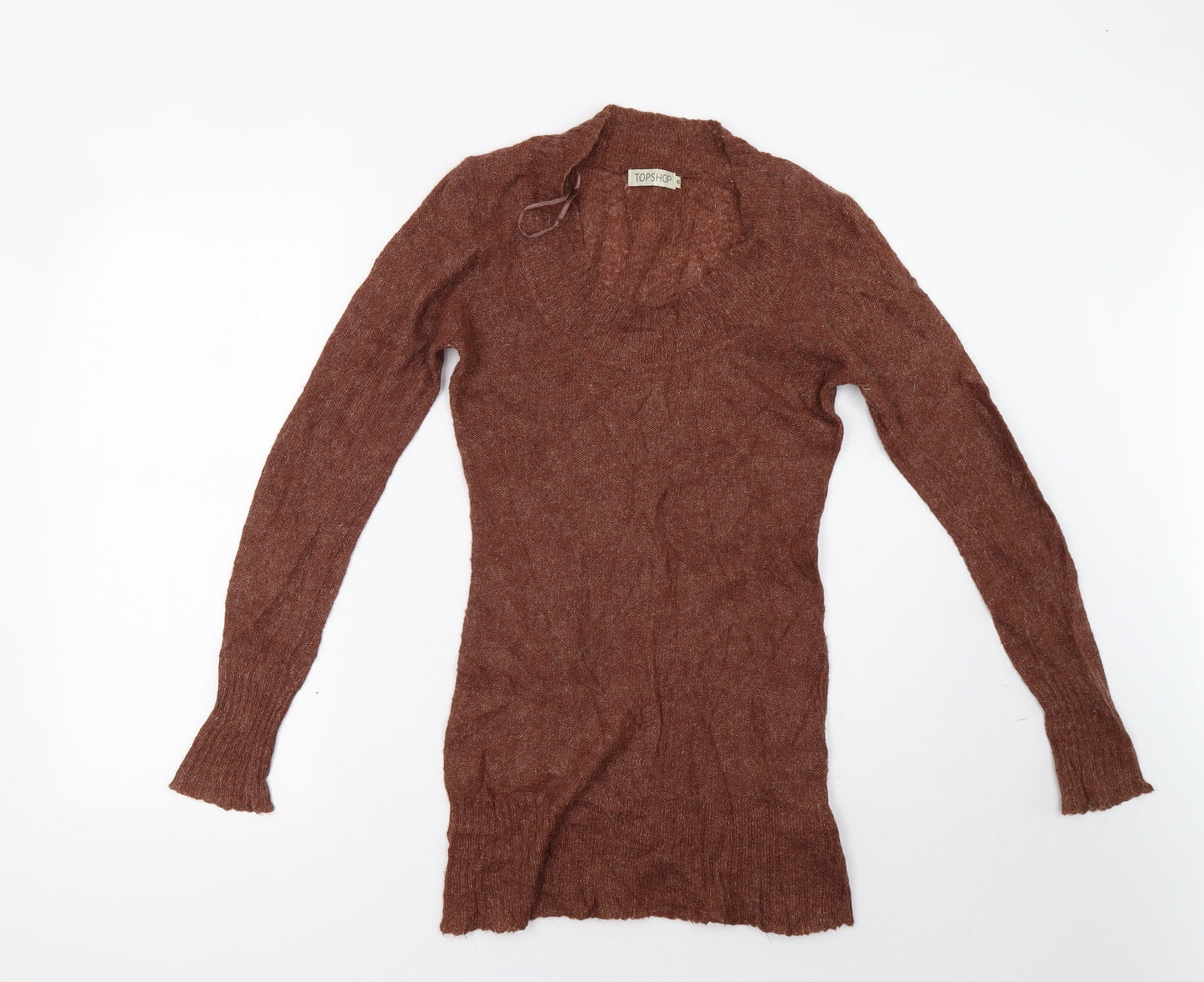 Topshop Womens Brown   A-Line  Size 10