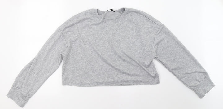 SheIn Womens Grey   Pullover Hoodie Size L