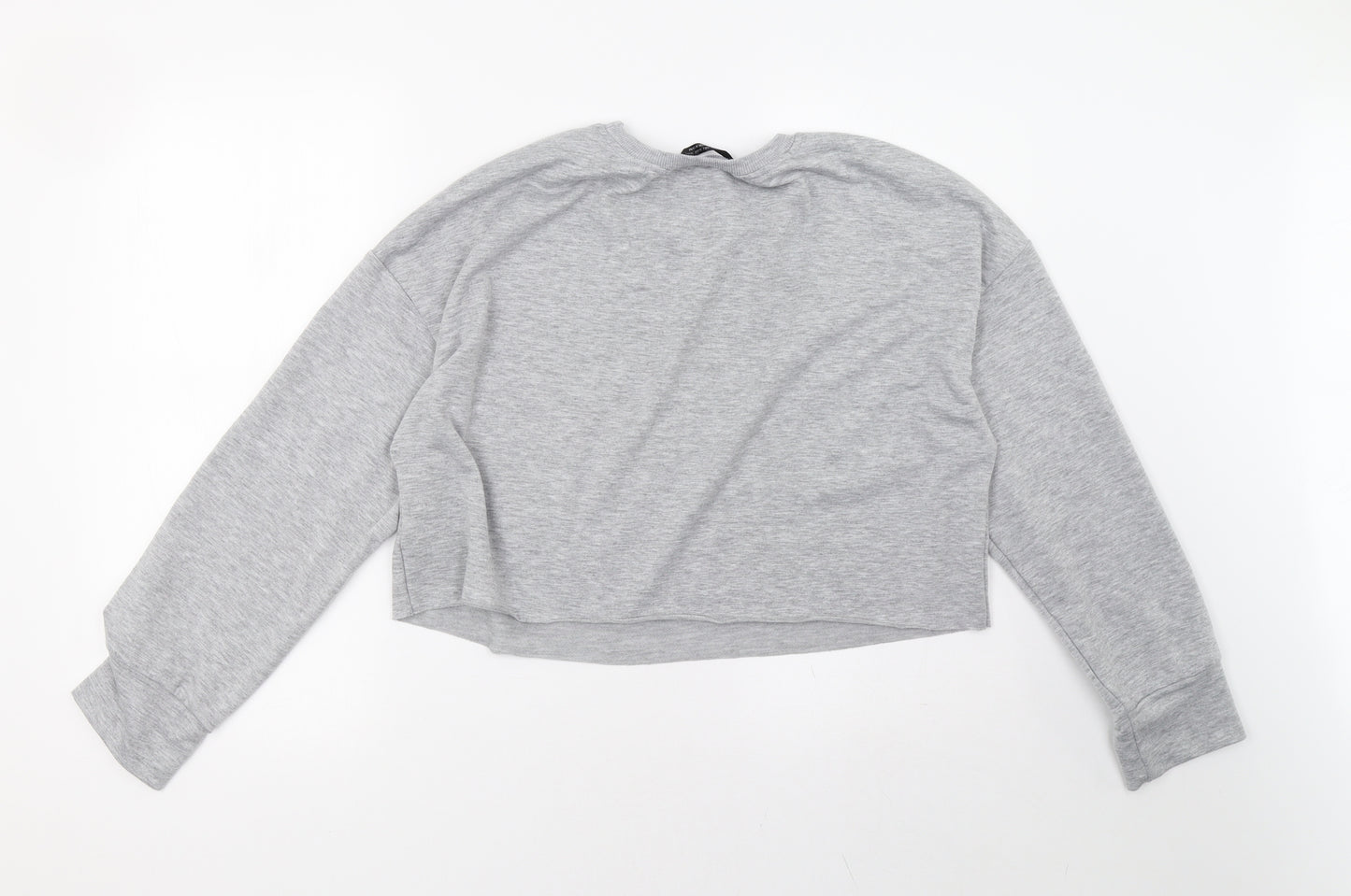SheIn Womens Grey   Pullover Hoodie Size L