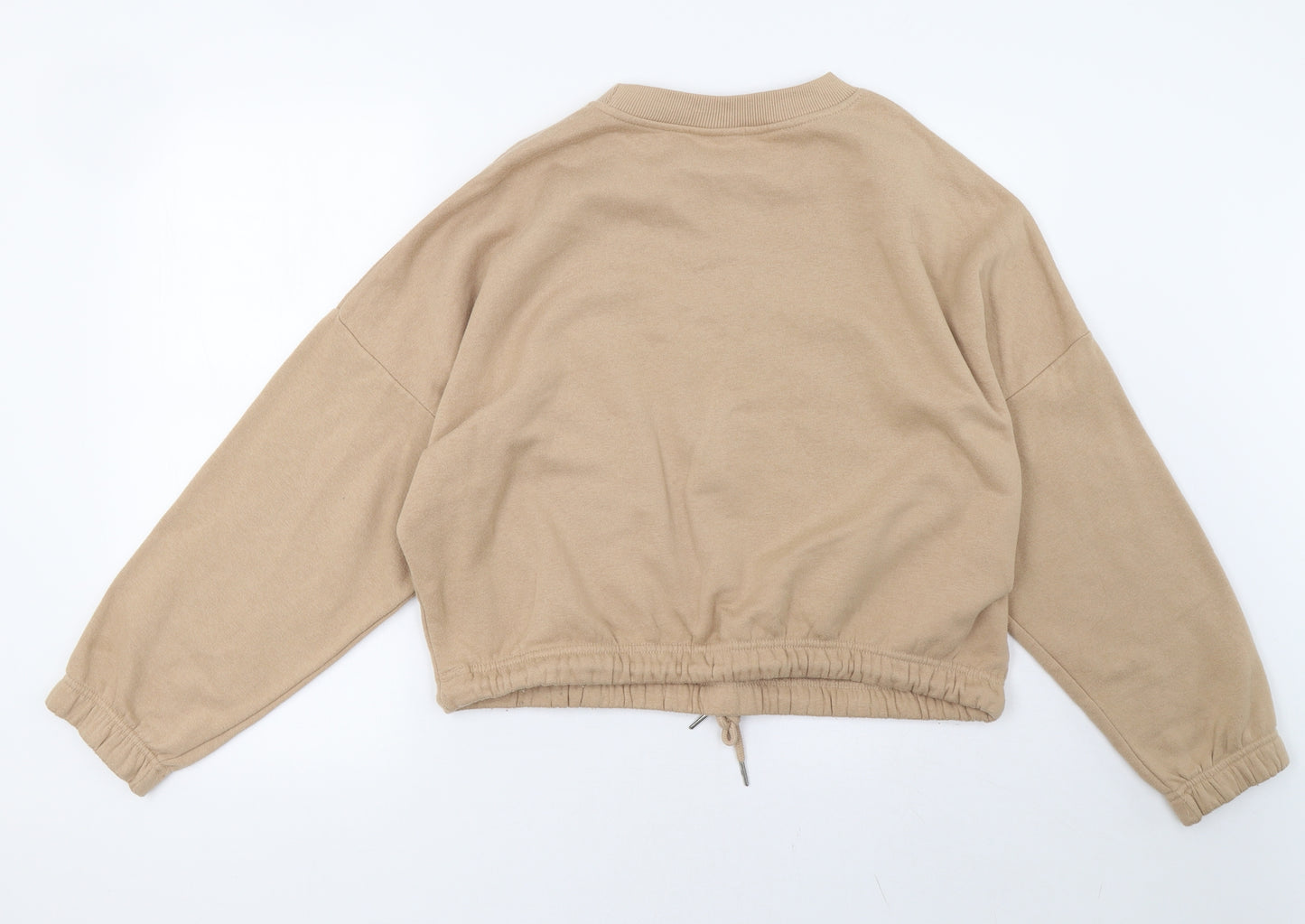 pep&co Womens Beige   Pullover Sweatshirt Size L