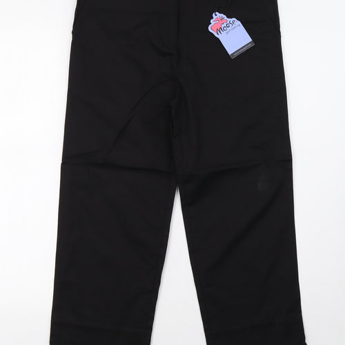 moose Womens Black   Trousers  Size 12 L26 in