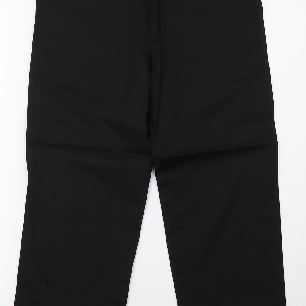 moose Womens Black   Trousers  Size 12 L26 in