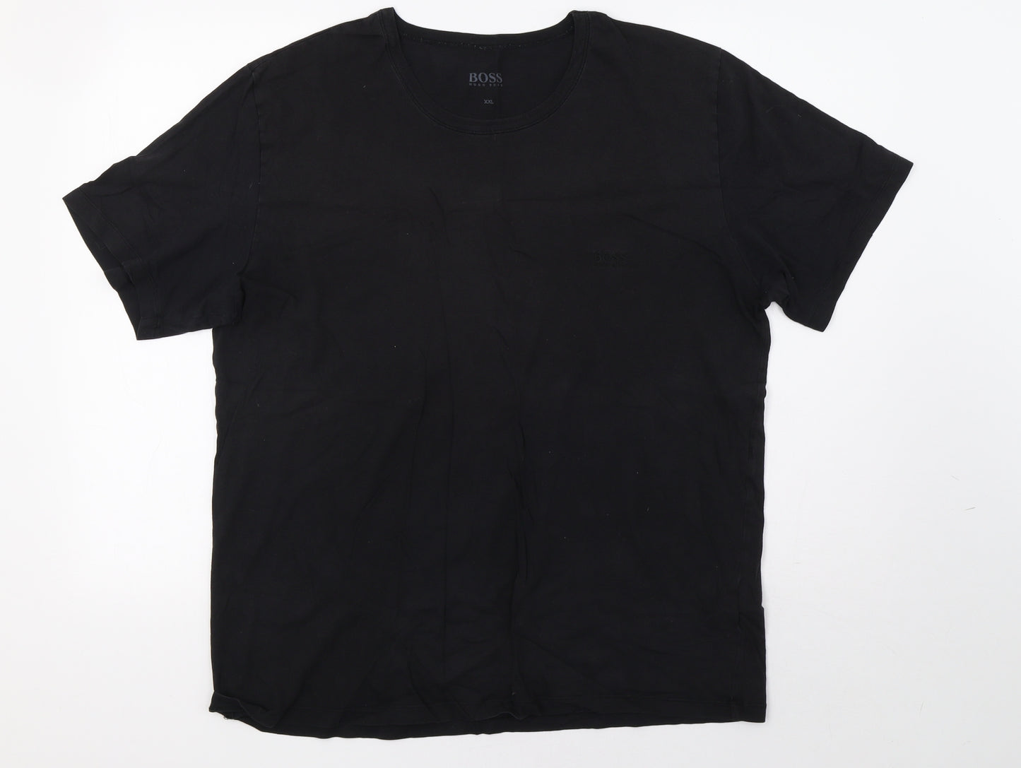 HUGO BOSS Mens Black    T-Shirt Size 2XL