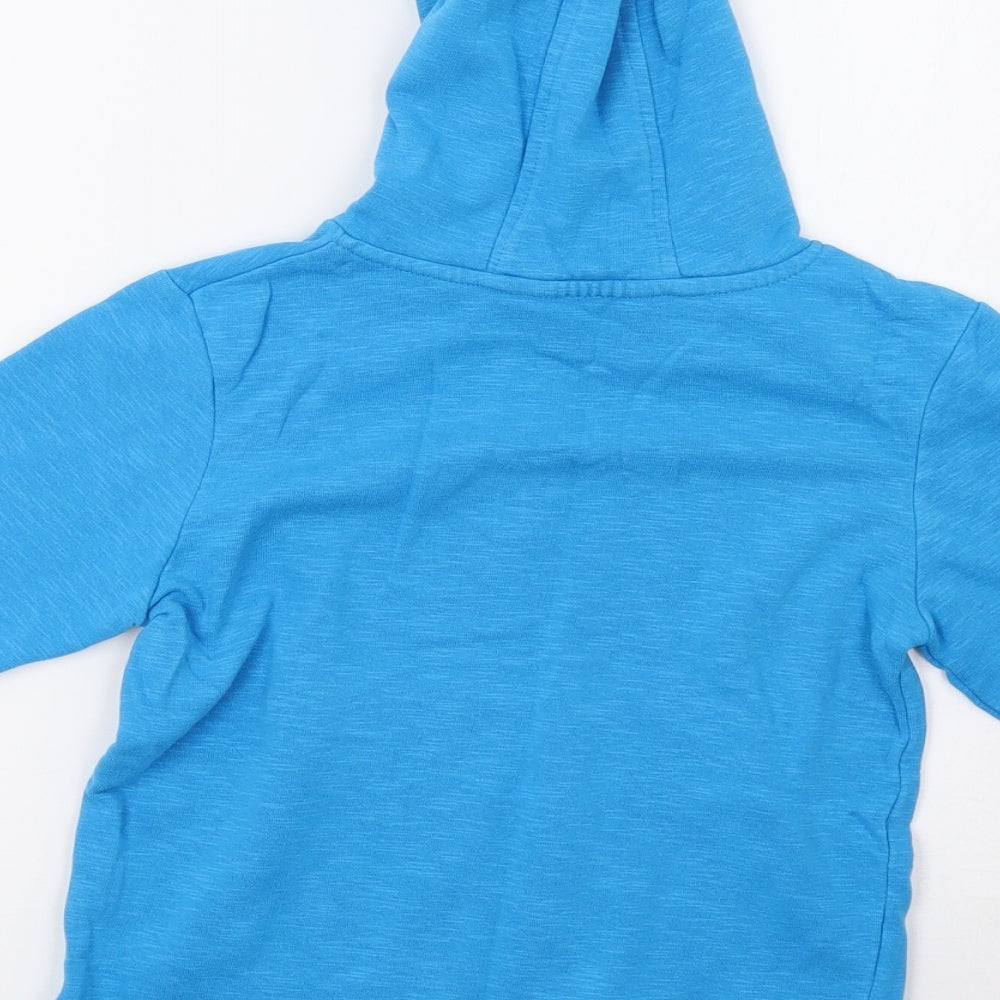 George Boys Blue   Pullover Hoodie Size 4-5 Years