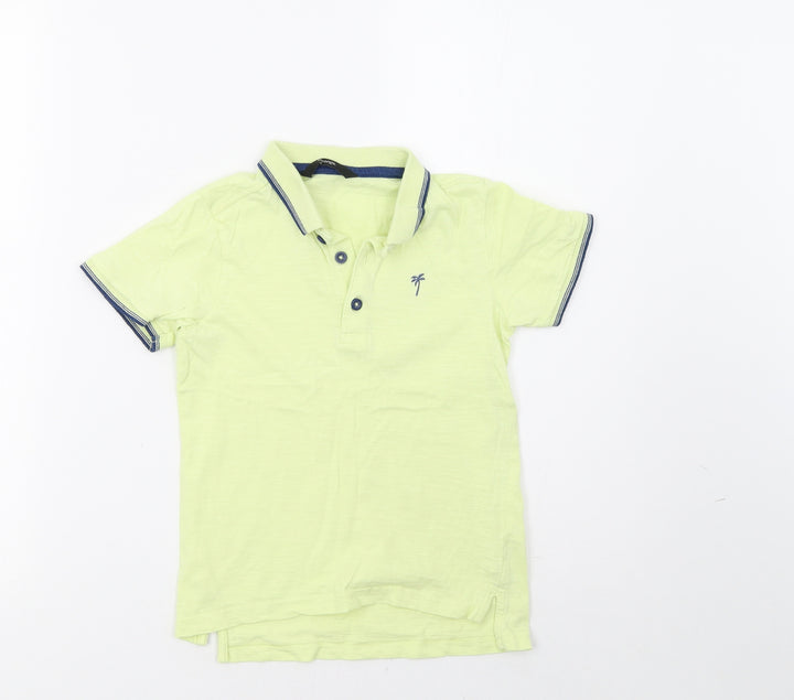George Boys Yellow   Basic Polo Size 5-6 Years
