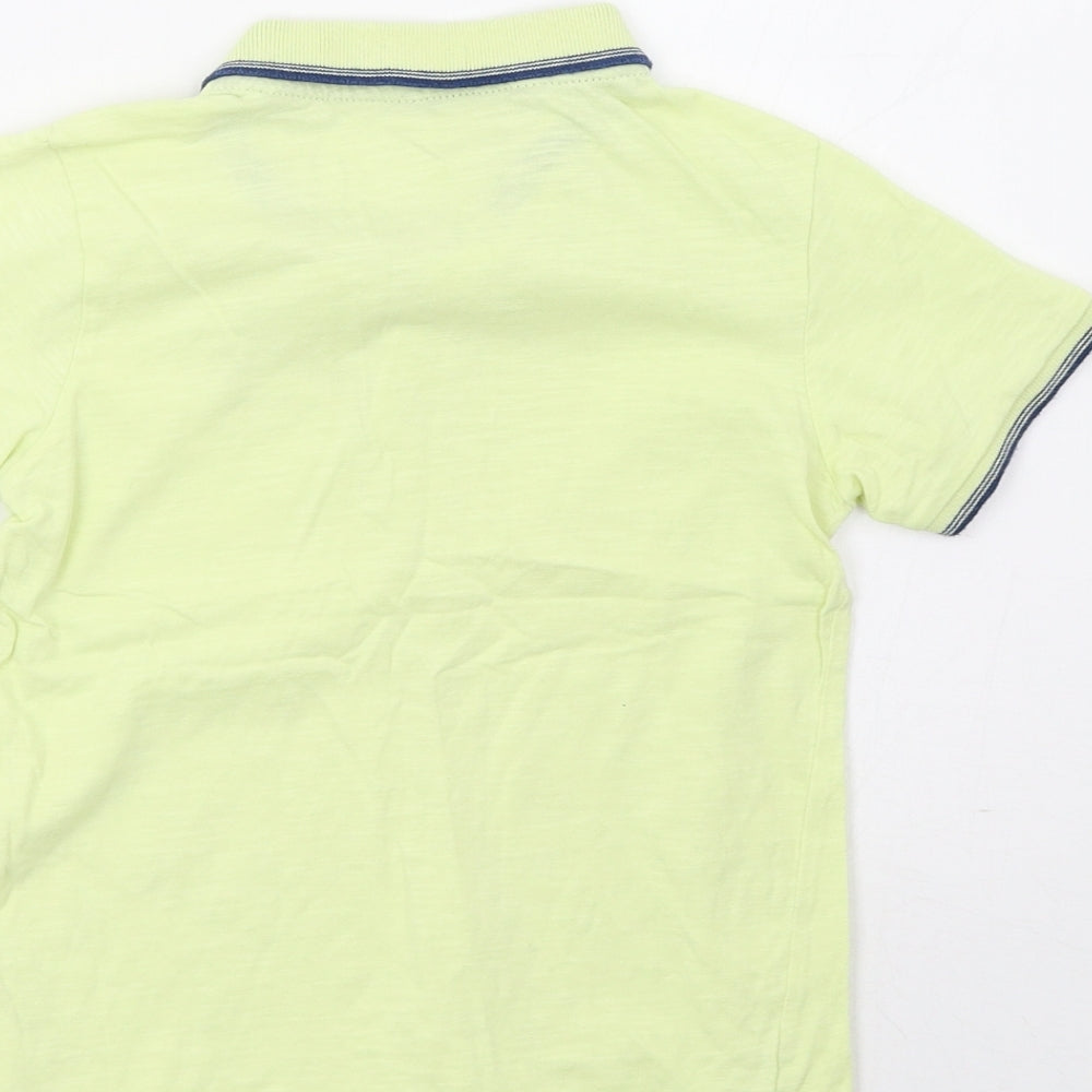 George Boys Yellow   Basic Polo Size 5-6 Years