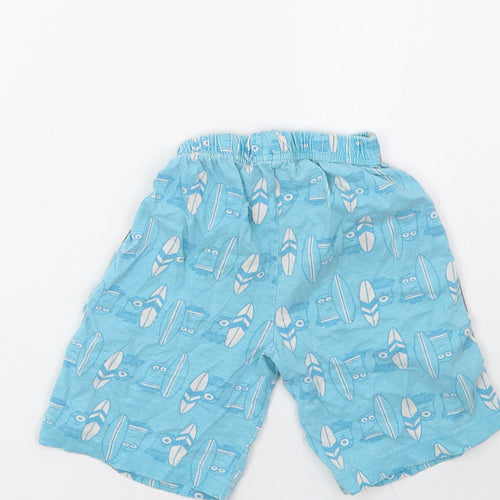 George Boys Blue Polka Dot   Sleep Shorts Size 3-4 Years