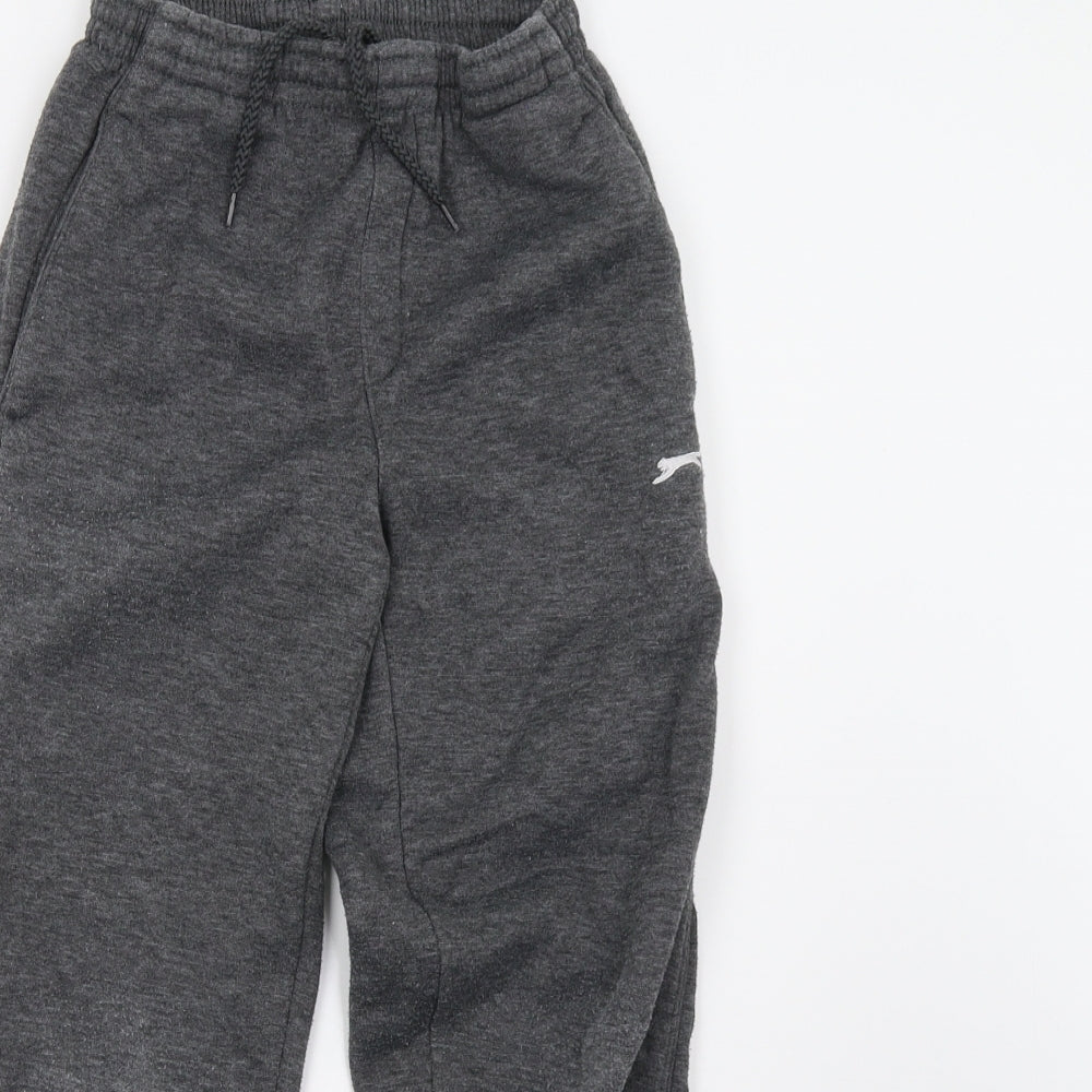 Slazenger Boys Grey   Jogger Trousers Size 7-8 Years