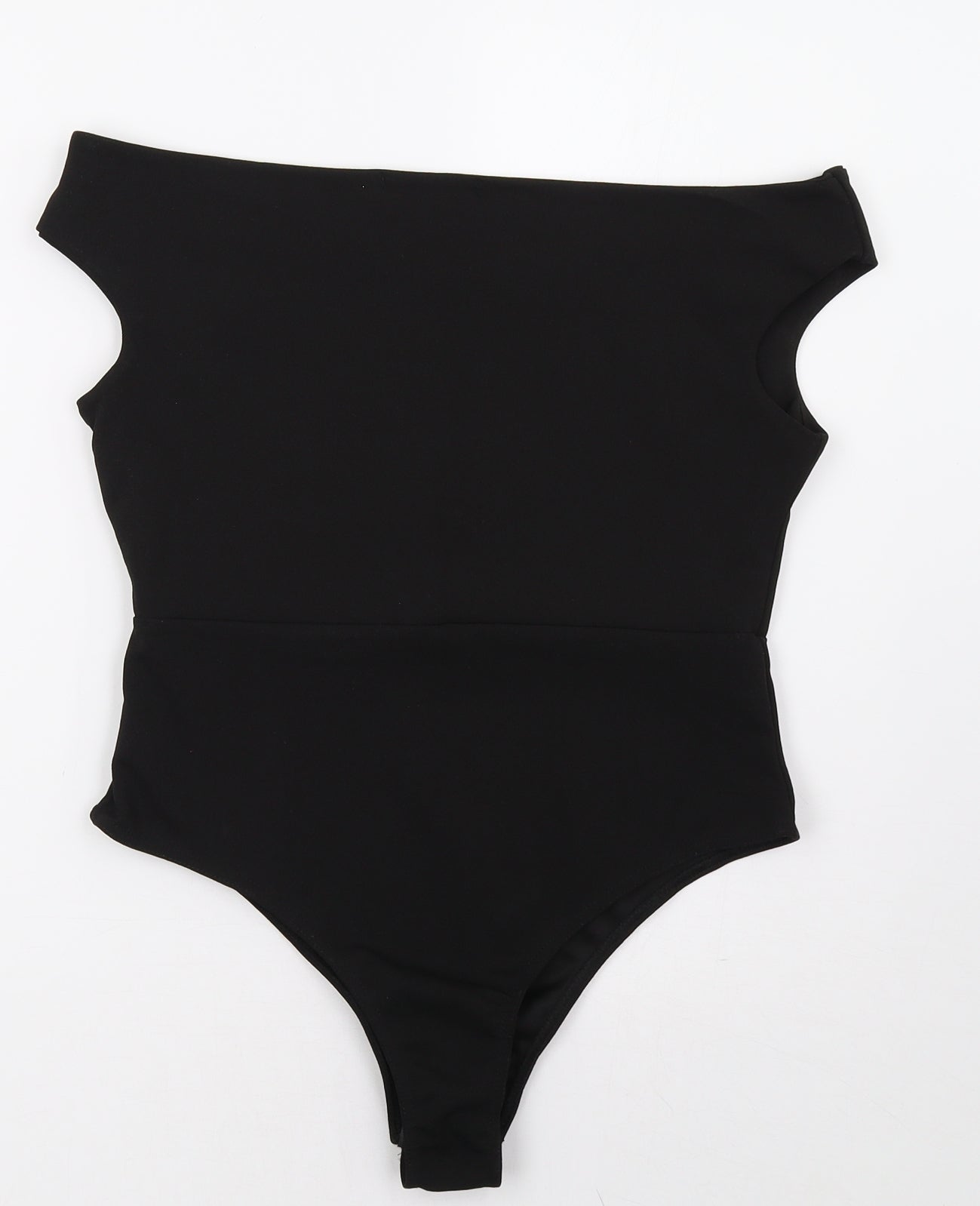 Missguided Womens Black   Bodysuit One-Piece Size 12