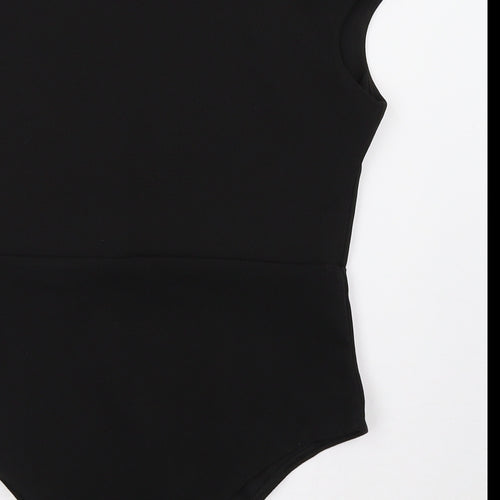 Missguided Womens Black   Bodysuit One-Piece Size 12