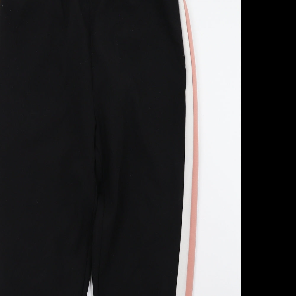 Zara Womens Black   Jogger Trousers Size M L29 in