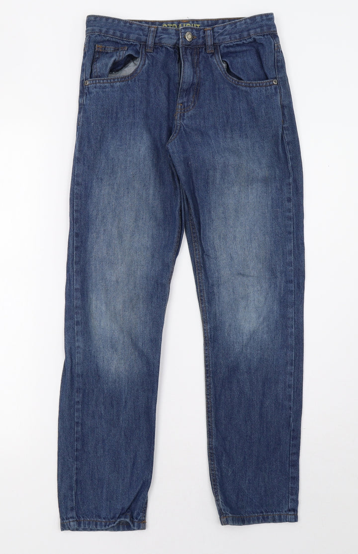 Primark Boys Blue Denim Straight Jeans