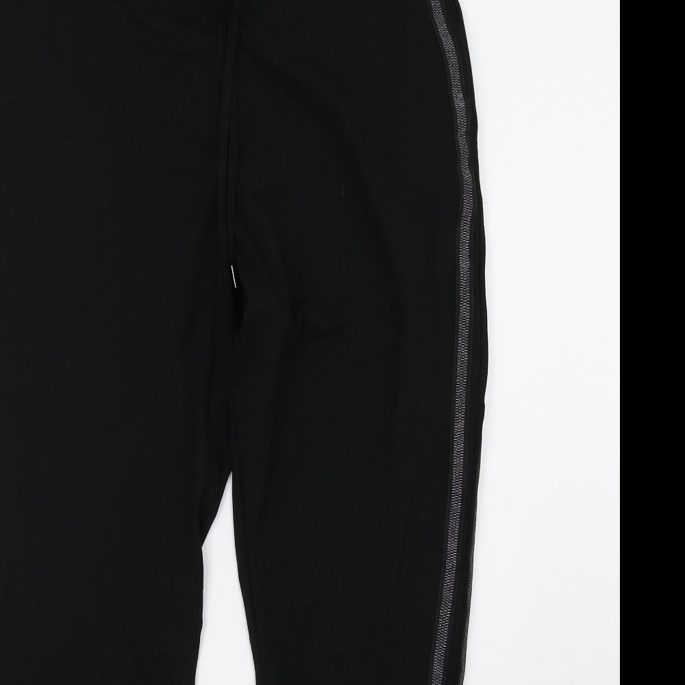 NEXT Womens Black   Jogger Trousers Size 16 L29 in