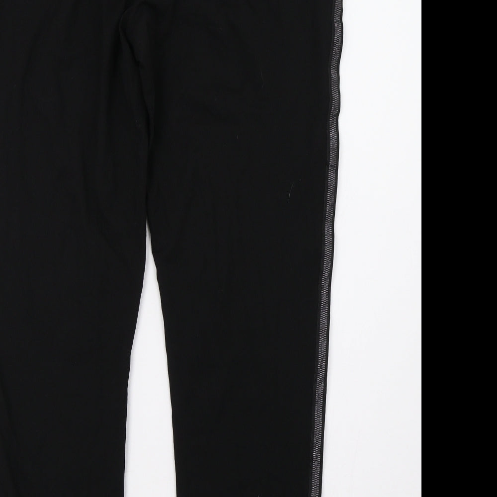 NEXT Womens Black   Jogger Trousers Size 16 L29 in