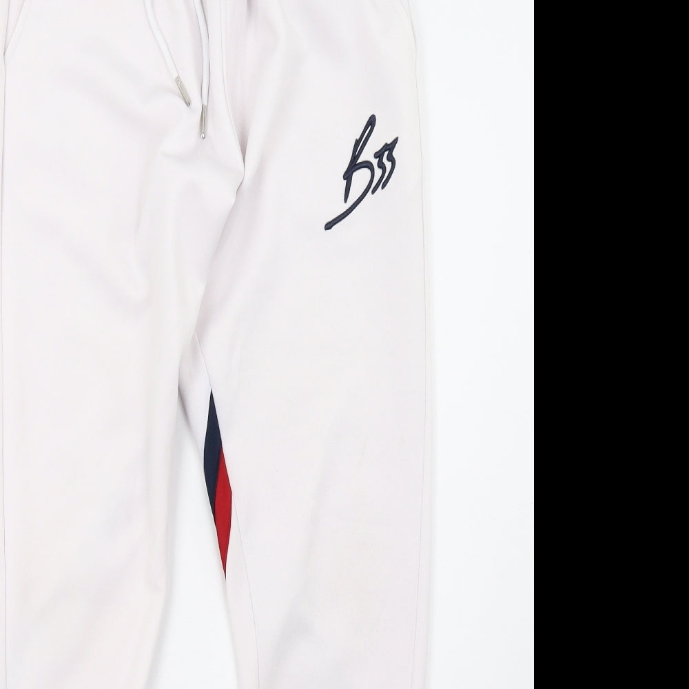 bee inspired Womens White   Jogger Trousers Size M L29 in