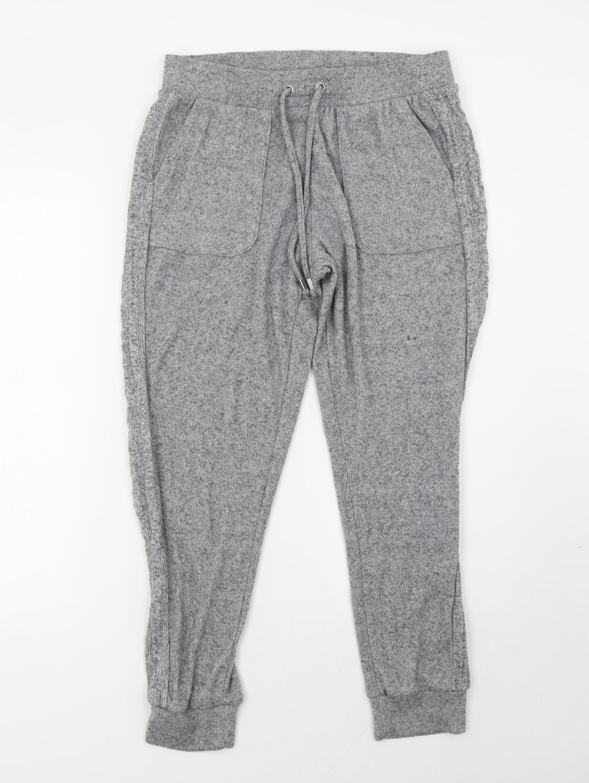 Nutmeg Womens Grey   Jogger Trousers Size 14 L28 in