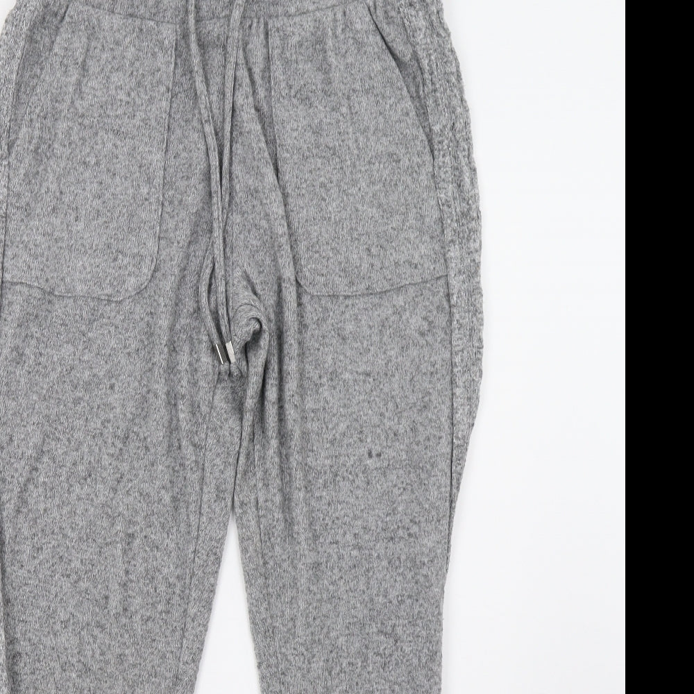 Nutmeg Womens Grey   Jogger Trousers Size 14 L28 in