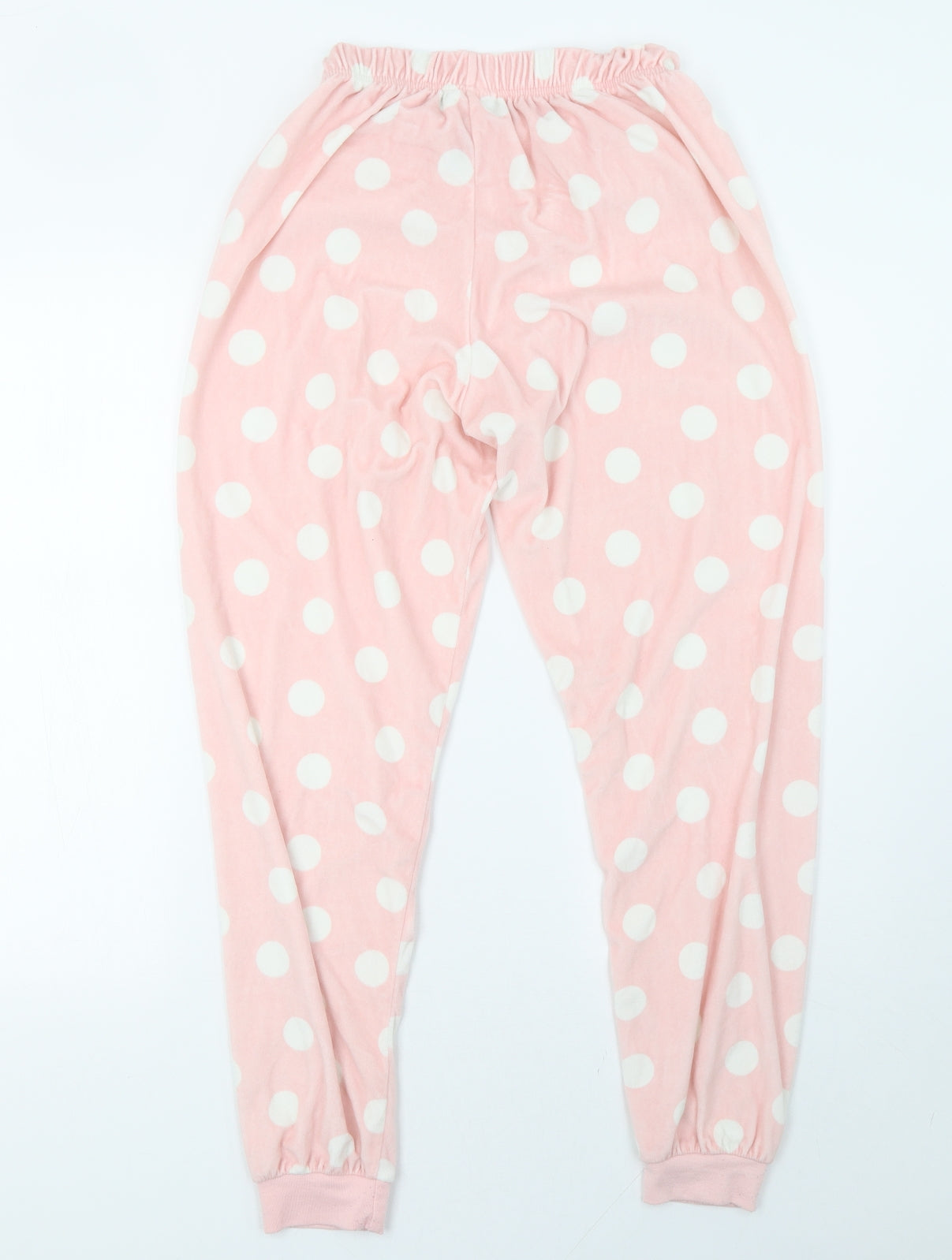 Primark Womens Pink Polka Dot   Pyjama Pants Size 8