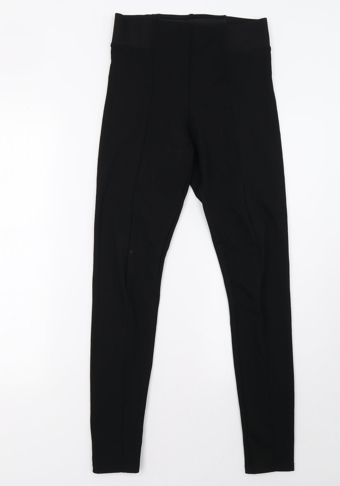 H&M Womens Black   Trousers  Size 28 L30 in