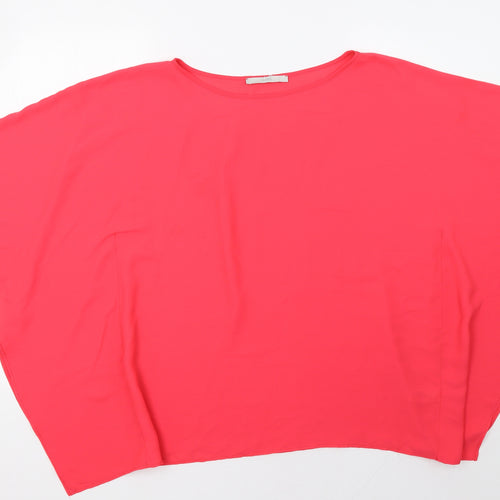 George Womens Pink   Basic Blouse Size M