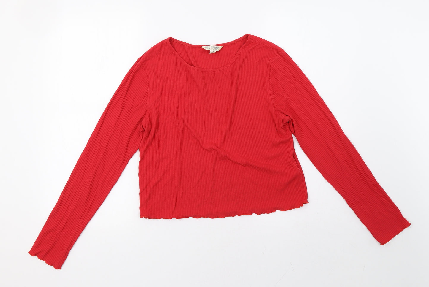 Miss Selfridge Womens Red   Pullover Sweatshirt Size 14