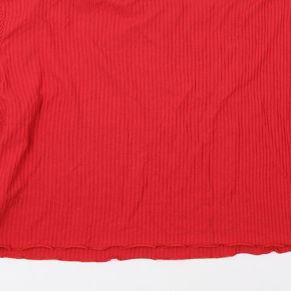 Miss Selfridge Womens Red   Pullover Sweatshirt Size 14