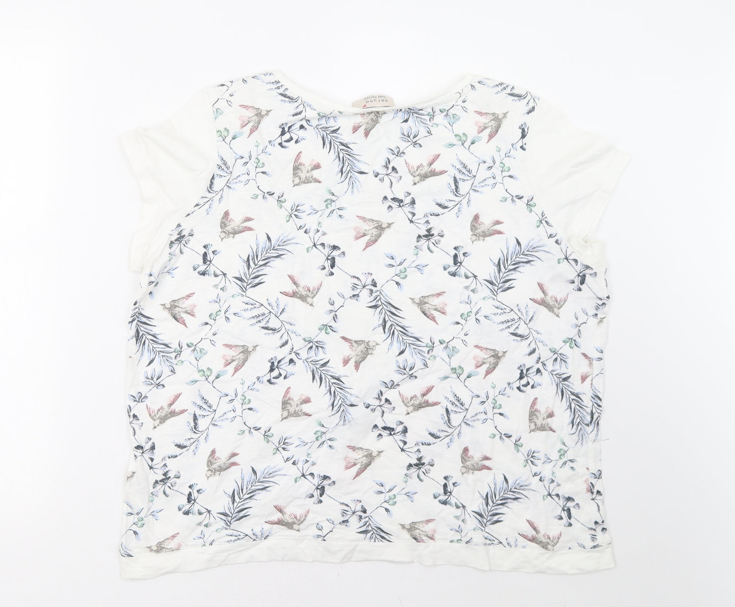 Marks and Spencer Womens White   Basic T-Shirt Size 18
