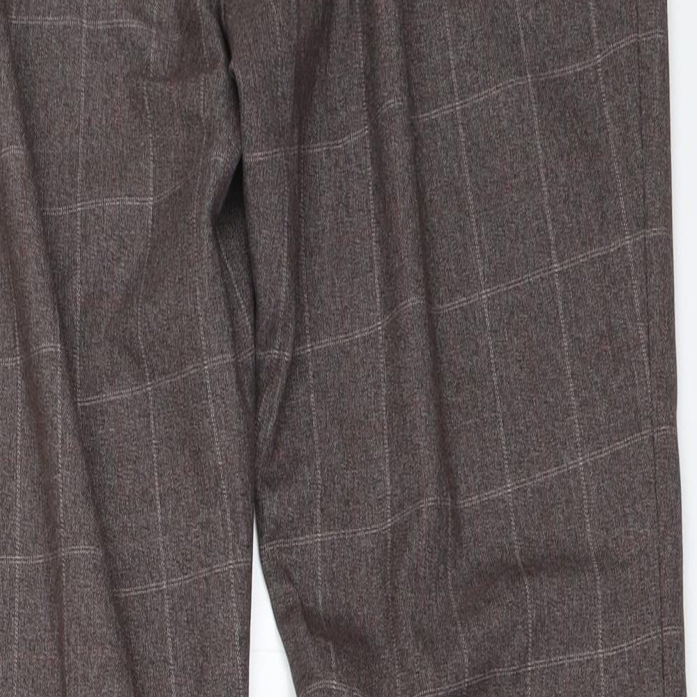 NEXT Womens Brown   Trousers  Size 10 L30 in