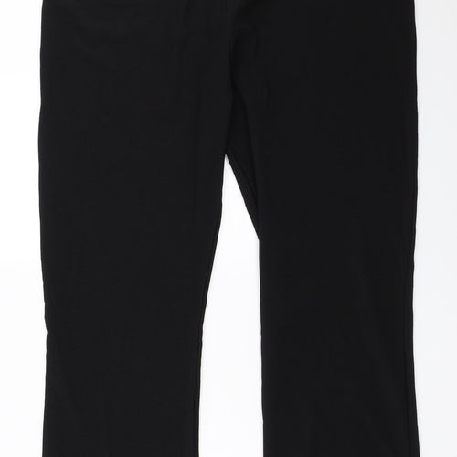 Preworn Womens Black   Trousers  Size 20 L29.5 in