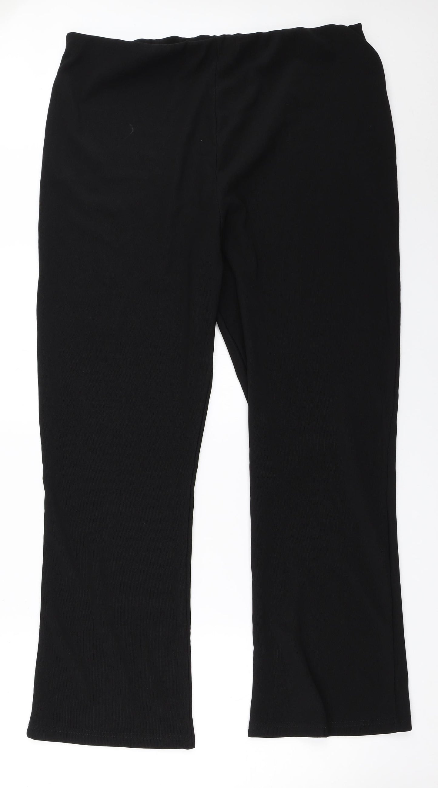 Preworn Womens Black   Trousers  Size 20 L29.5 in