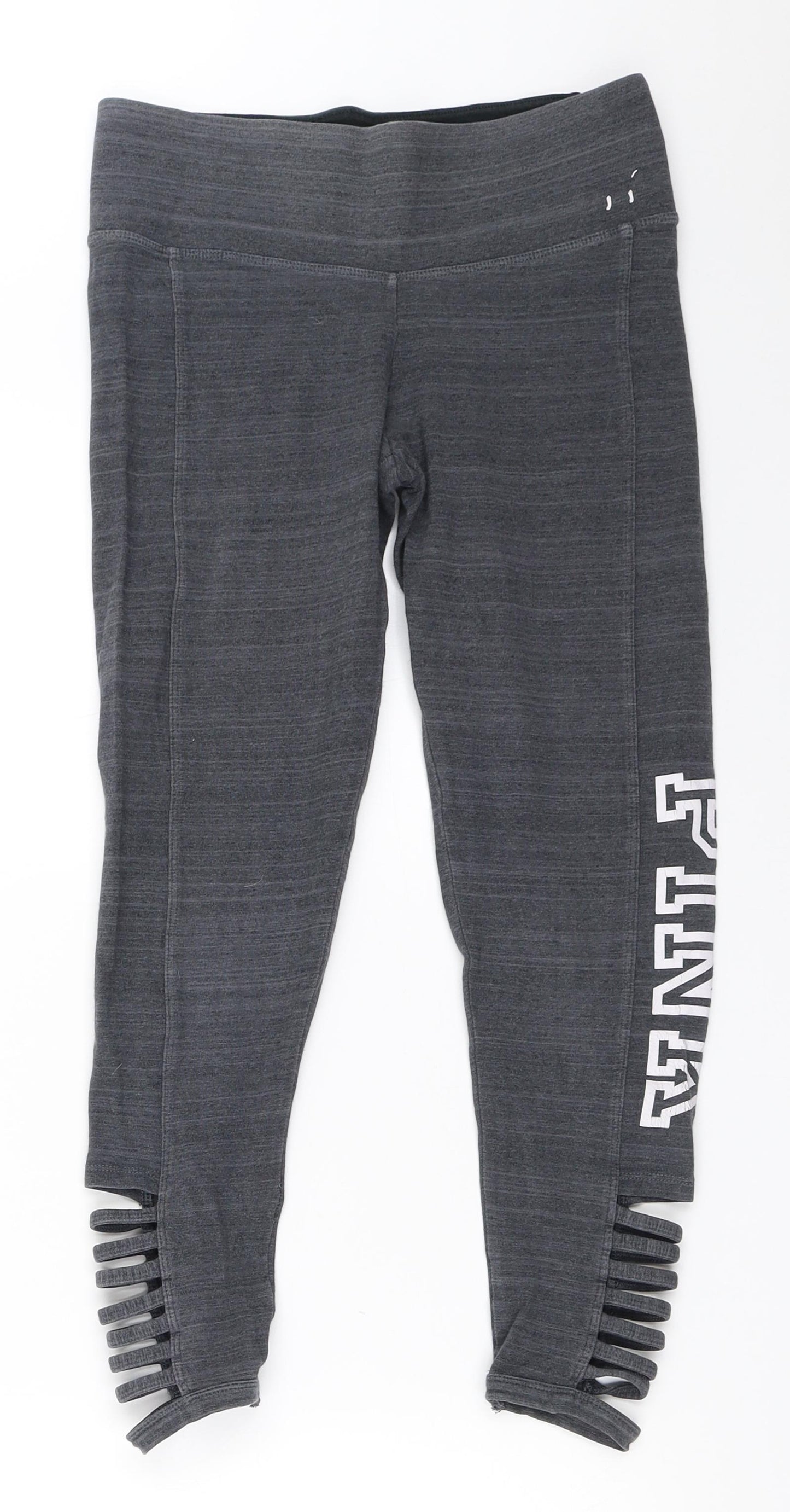 Victoria's Secret Womens Grey   Cropped Leggings Size XS L21.5 in