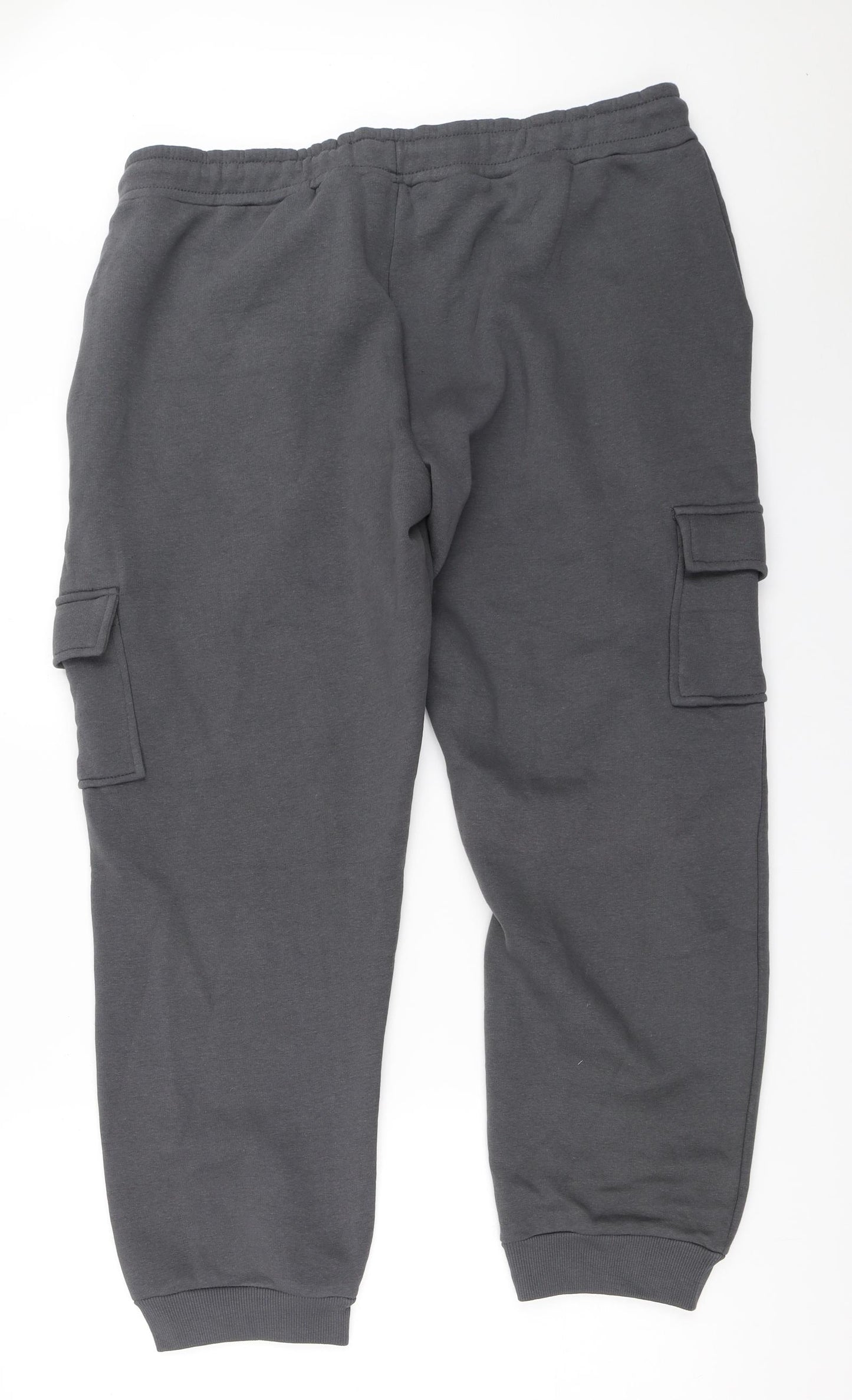 Fluid Womens Grey   Jogger Trousers Size 14 L28 in